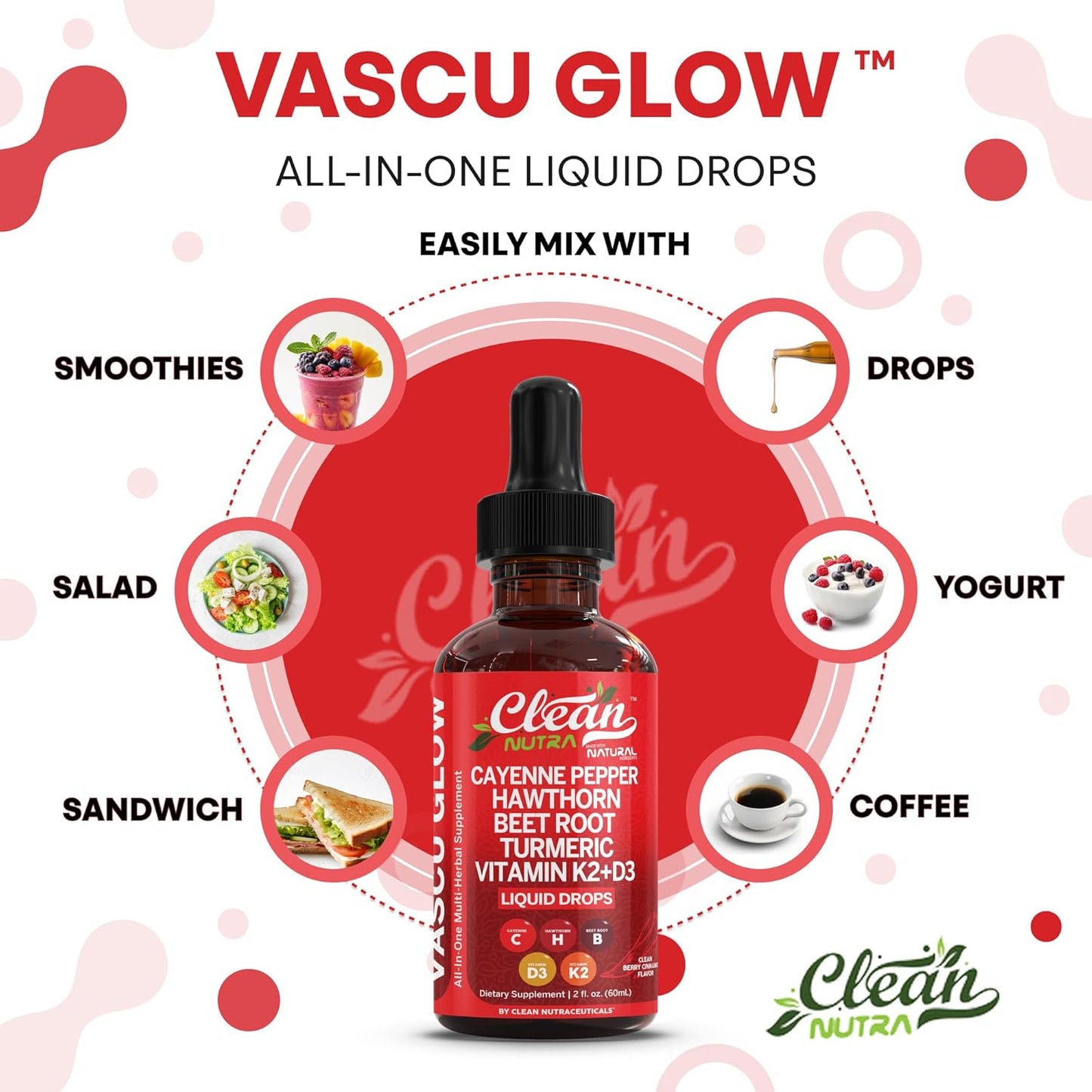 Cayenne Pepper Supplement Liquid Drops