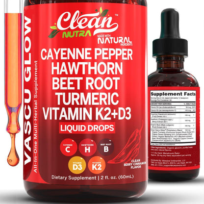 Cayenne Pepper Supplement Liquid Drops